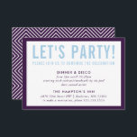 PARTY FIRANDE INFO modern, djärv äggplanblått Inbjudningar<br><div class="desc">med kat massard >> www.simplysweetPAPERIE.com <<< En enkel design för dina PARTY-CARDS - för att matcha dina huvudinbjudningar. Kärlek, men jag skulle vilja se vissa förändringar - ett annat färg-system, produkt, tillsätt ett foto eller anpassat för ett annat tillfälle - ingen oro bara kontakta mig, KAT@SIMPLYSWEETPAPERIE.COM jag är lycklig för...</div>