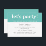 PARTY FIRANDE INFO modern modig myntmynning grönt Inbjudningar<br><div class="desc">med kat massard >> www.simplysweetPAPERIE.com <<< En enkel design för dina PARTY-CARDS - för att matcha dina huvudinbjudningar. Kärlek, men jag skulle vilja se vissa förändringar - ett annat färg-system, produkt, tillsätt ett foto eller anpassat för ett annat tillfälle - ingen oro bara kontakta mig, KAT@SIMPLYSWEETPAPERIE.COM jag är lycklig för...</div>