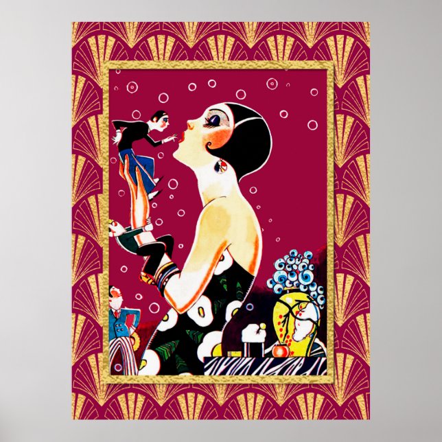 Party Flapper Poster (Framsidan)