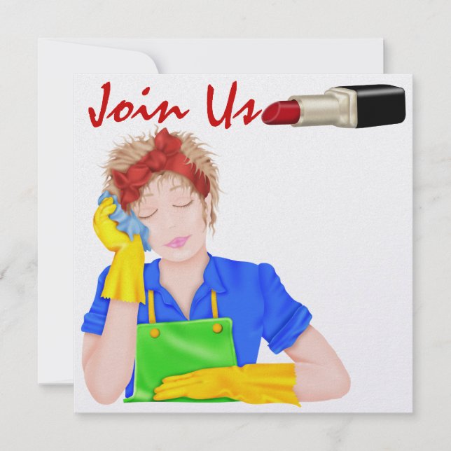 Party - Flickans natt ute? - SRF Inbjudningar (Framsida)