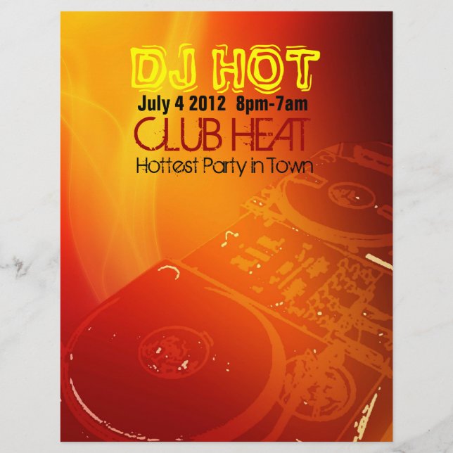 Party Flyer (Framsidan)