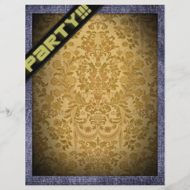Party Flyer-mall Reklamblad (Framsidan)