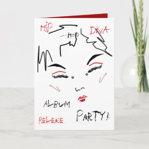 Party för frigörare för hip hopDivaalbum mig Inbjudan