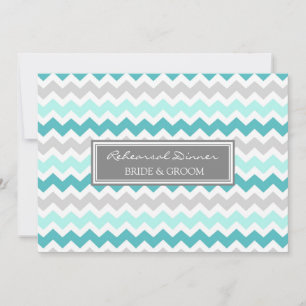 Party för repetition middag för krickagrå inbjudningar