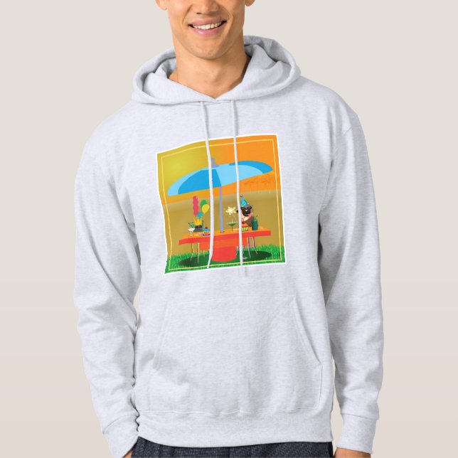 Party för två hoodie (Framsida)