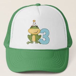 Party Frog 3:e födelsedag T-shirts och gåvor Keps