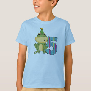Party Frog 5:e födelsedag T-shirts och gåvor