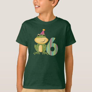 Party Frog 6e Birthday T-shirts and Gifts