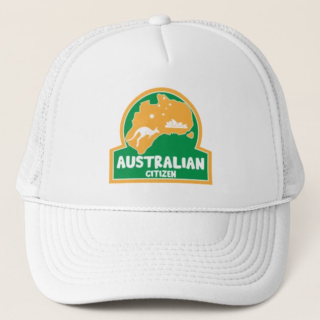 Party-gåvor för Australiskt medborgarskap Keps (Framsida)