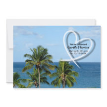 Party gift i St Lucia efter bröllop