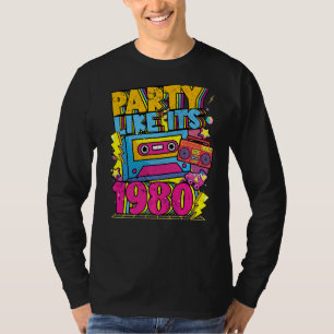 Party gillar 1980-talets 90-årsjubileum Retro-Vint T Shirt