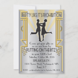 Party gillar att det är förbud inbjudningar