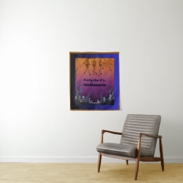 Party gillar att det är Halloween Tapestry