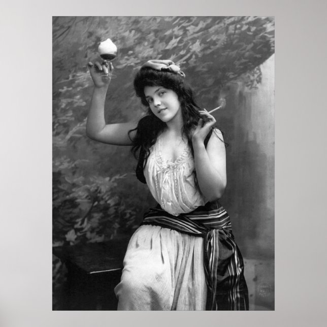 Party Girl 1902 Poster (Framsidan)