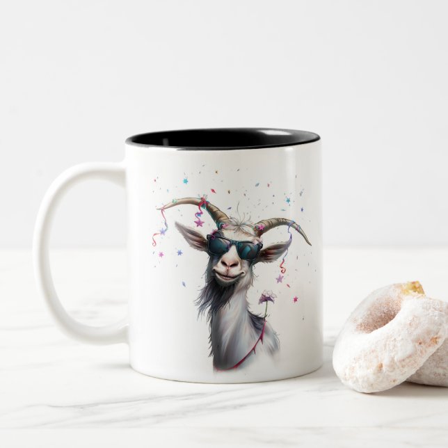 Party Goat Mugg (Med munk)