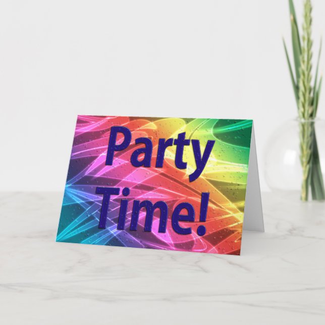 Party-Grattisar om dina resultat Kort (Framsida)