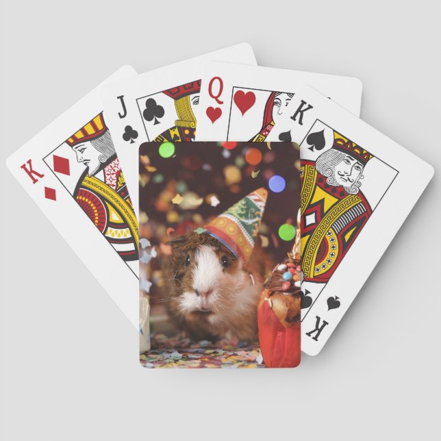 Party Guinea Gris Casinokort (Baksidan)