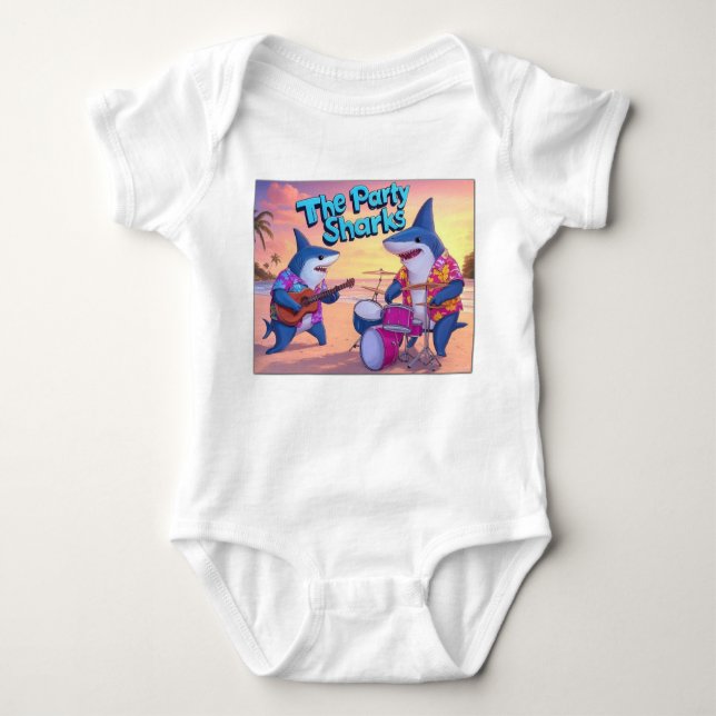 Party-hajbandet T Shirt (Framsida)