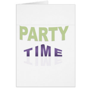Party Hälsningskort
