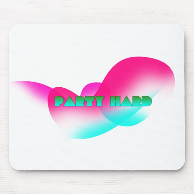 Party hårda Mousepad Musmatta (Framsidan)