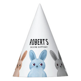 Party hatt med små bunnier