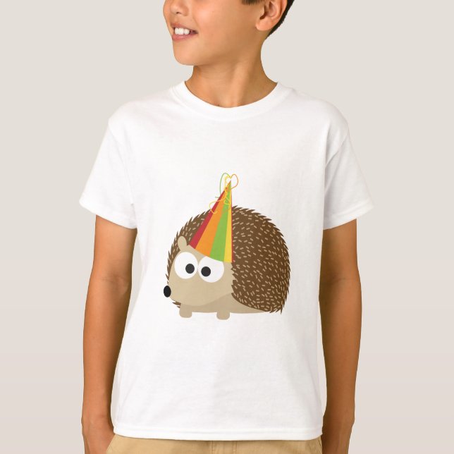 Party hedgehog t-shirt (Framsida)