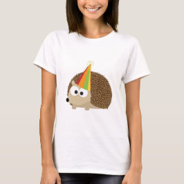 Party hedgehog tee shirt