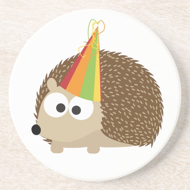 Party hedgehog underlägg sandsten (Framsidan)