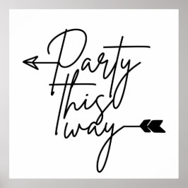 Party i denna riktning poster