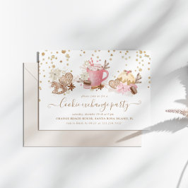 Party i Glitter Cookie Inbjudningar