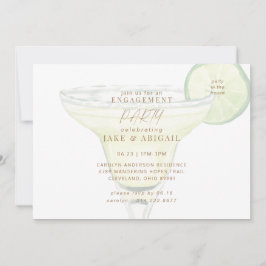 Party i House Margarita Förlovningsfest II Inbjudningar