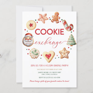 Party i i Cookie Exchange Inbjudningar