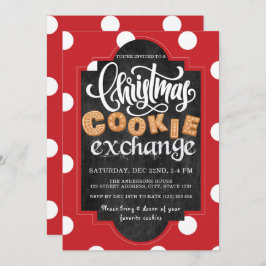 Party i i Cookie Exchange Inbjudningar