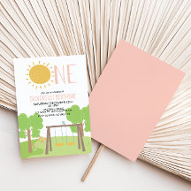 Party i Park Playground 1st Birthday