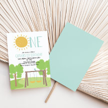 Party i Park Playground 1st Birthday