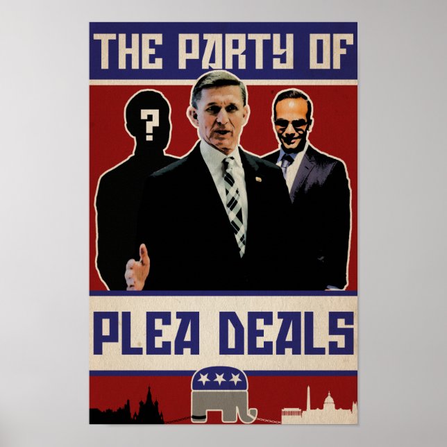"Party i Plea Deals" Poster (Framsidan)