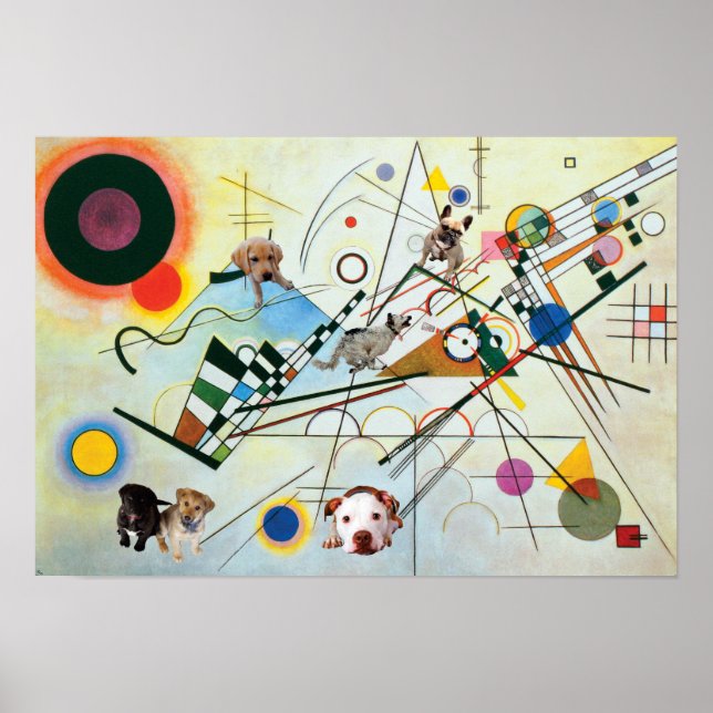 Party i sammansättning VIII Poster (Framsidan)