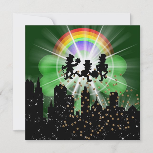 Party i Stil Bright Ljus 3 - SRF Inbjudningar (Framsida)