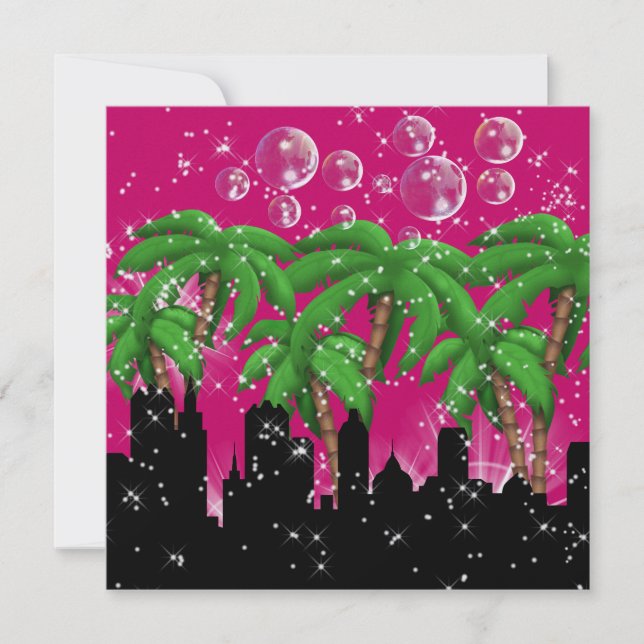 Party i Stil Bright Ljus - SRF Inbjudningar (Framsida)