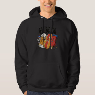 Party i USA:s hovhundspopulation Mugg 4:e juli Hoodie
