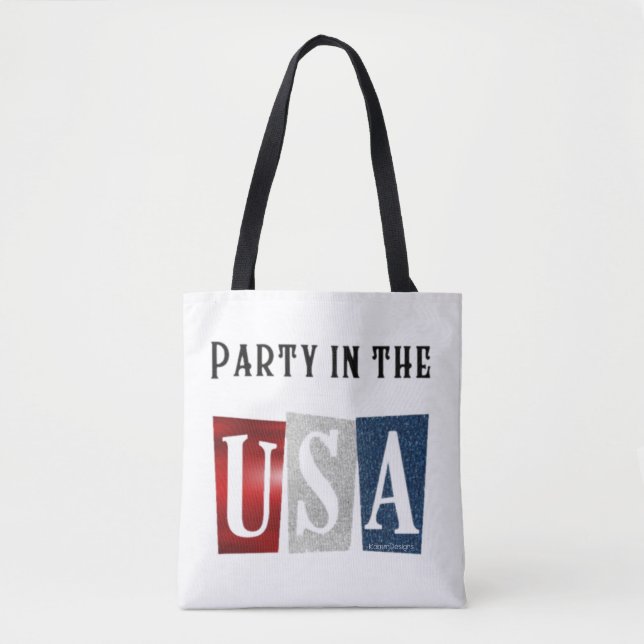 Party i USA Tygkasse (Framsida)