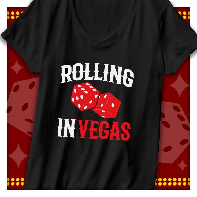 Party i Vegas Rolling i Vegas Las Vegas T Shirt (Skapare uppladdad)