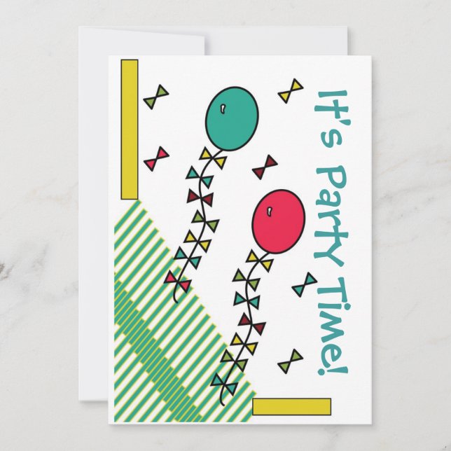 Party Inbjudan (Framsida)