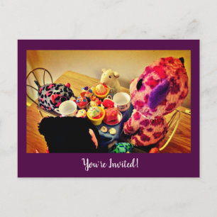 Party Inbjudan Vykort