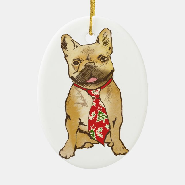 Party! Julgransprydnad Keramik (Framsidan)