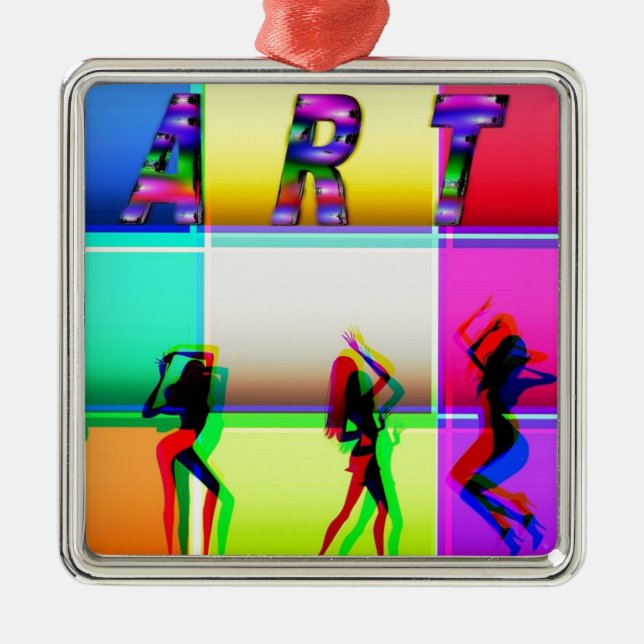 Party Julgransprydnad Metall (Framsidan)