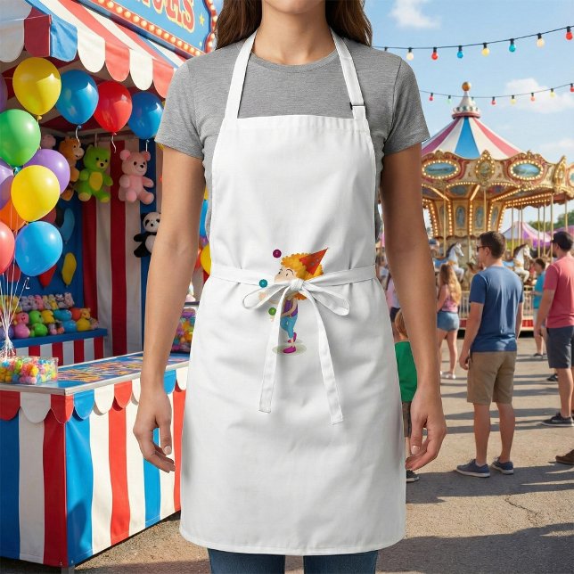 Party Kid Juggling Colorful Bollar Förkläde (Skapare uppladdad)