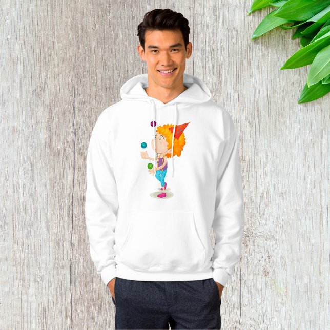 Party Kid Juggling Colorful Bollar Hoodie (Skapare uppladdad)