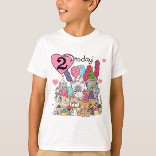 Party Kittens 2:a födelsedag T-shirts och gåvor