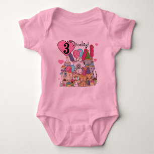 Party Kittens 3:e födelsedag Tshirts och presenter